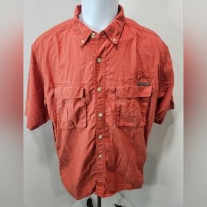 Exofficio performance men's fishing Button short-sleeve  XXL